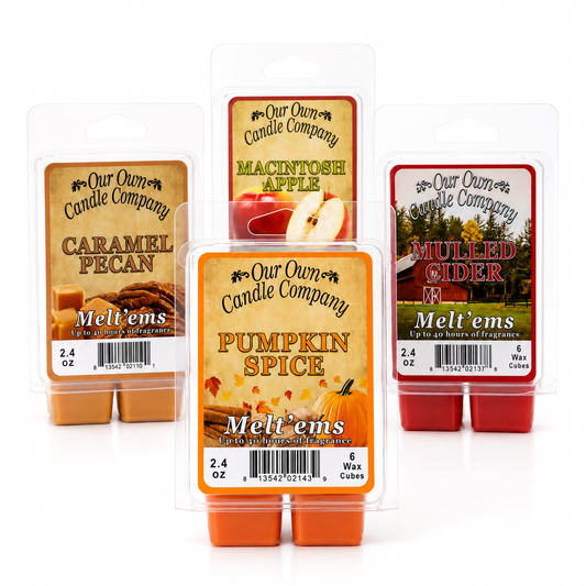 Fall Favorites Melt ’Ems Variety Pack – 4 Seasonal Scents