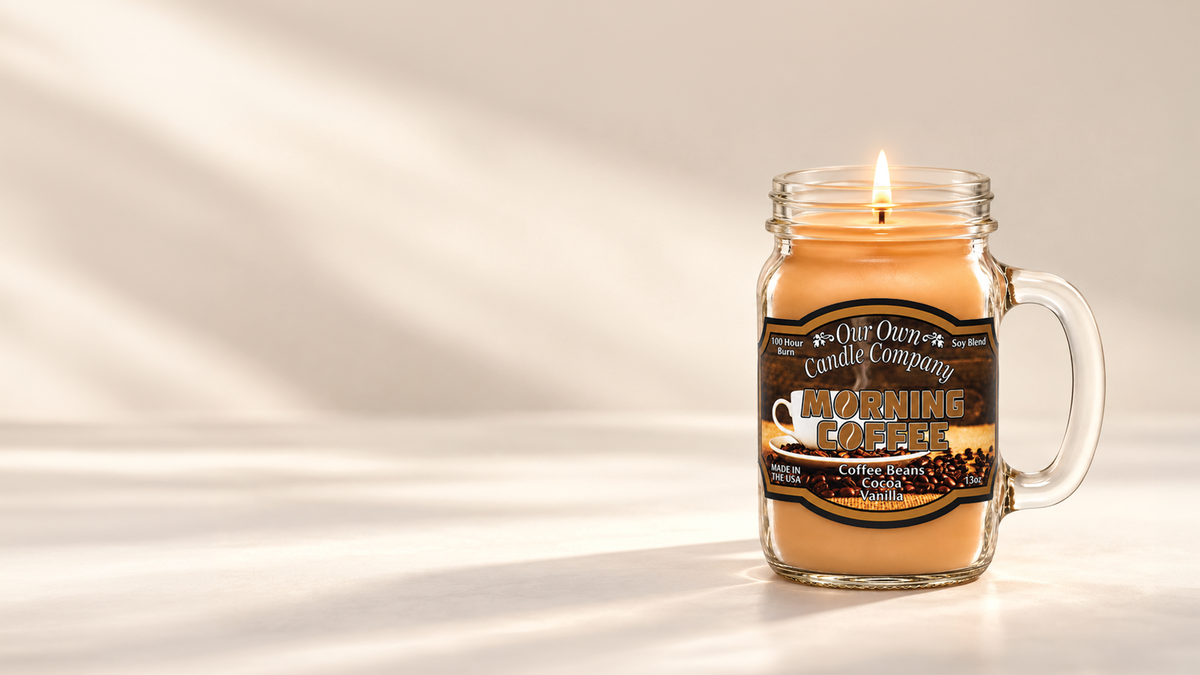 Our Own Candle Company Morning Coffee Mason Jar Candle