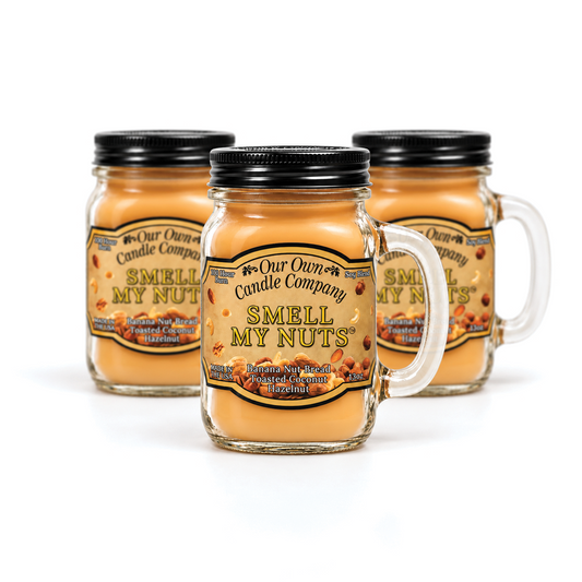 Smell My Nuts™ 3-Pack Mason Jar Candle Bundle