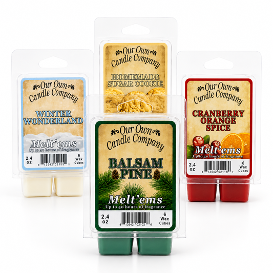 Winter Favorites Melt ’Ems Variety Pack – 4 Seasonal Scents